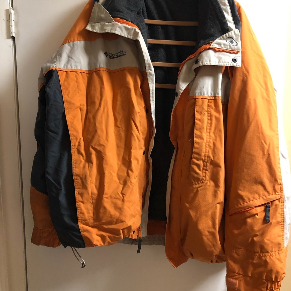 Columbia winter jacket 2in 1